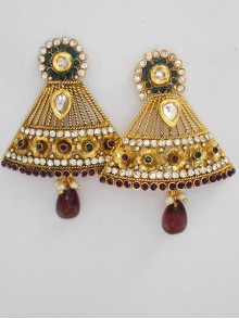 Polki Earrings